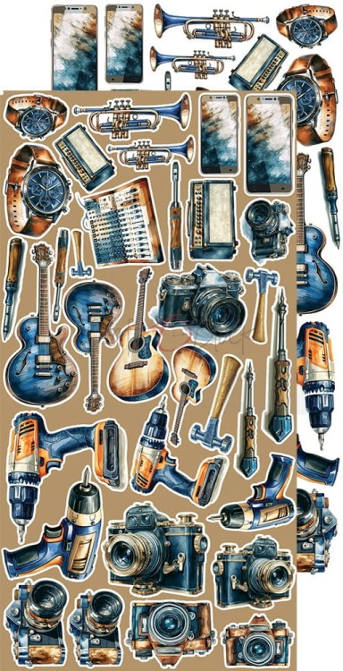 Zestaw dodatków 15x30 Hey Dude! Men’s Hobby CC-F31-HD-11 Craft O’Clock