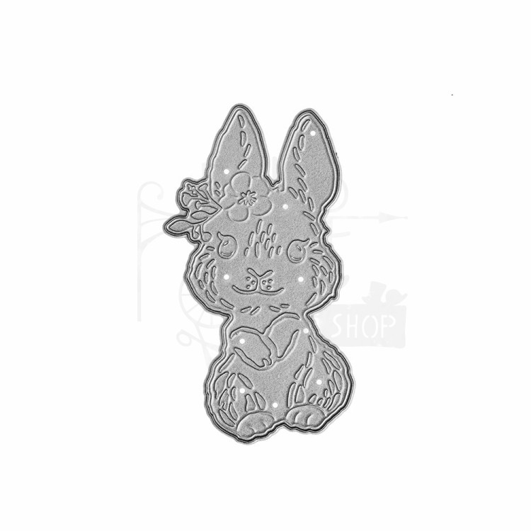 Wykrojnik - Króliczek 4.3cmx7.8cm JCMA-147 dpCraft
