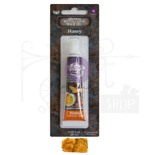 Wosk metaliczny Honey Finnabair Art Alchemy Metallique Wax 20ml 969837 Prima