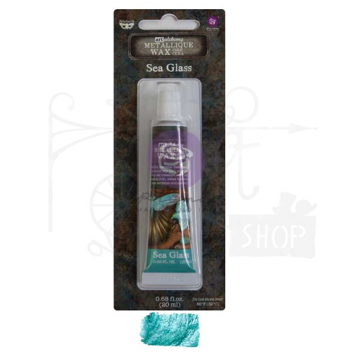 Wosk metaliczny Sea Glass Finnabair Art Alchemy Metallique Wax 20ml 969806 Prima