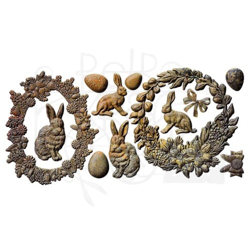 Foremka silikonowa 25x13 Easter Wreaths 670290 Prima