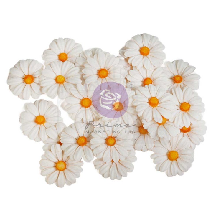 Kwiaty kwiatki papierowe In Full Bloom Collection Petite Petals 24szt 670191 Prima