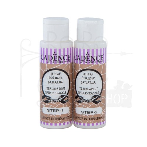 Preparat do spękań dwuskładnikowy Spider 70+70ml - transparentny SS3016 Cadence