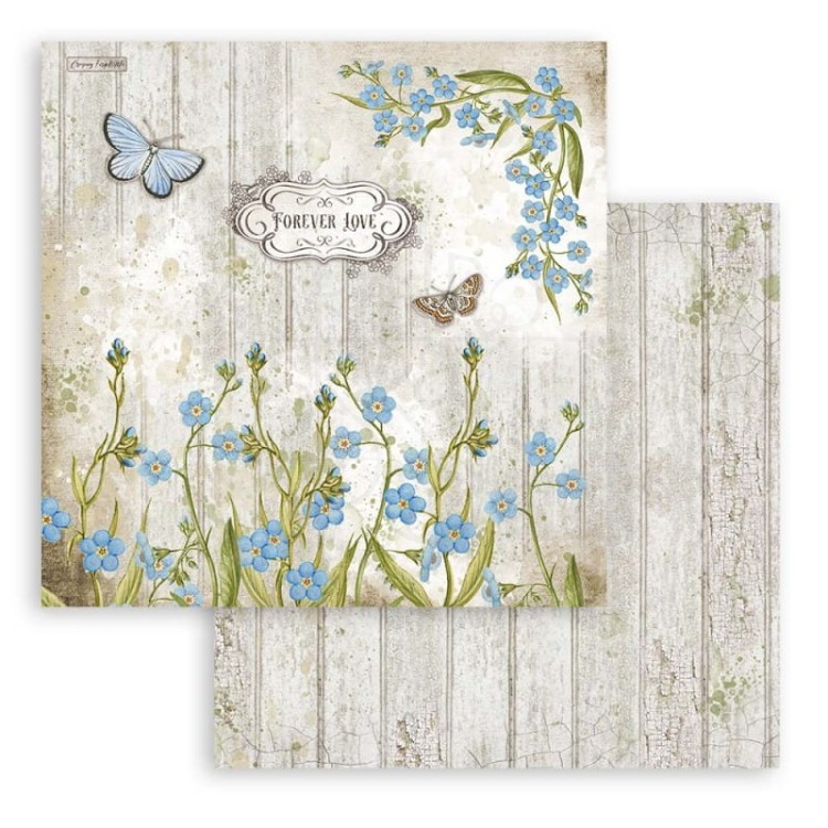 Zestaw papierów do scrapbookingu 20x20 Garden House SBBS54 Stamperia