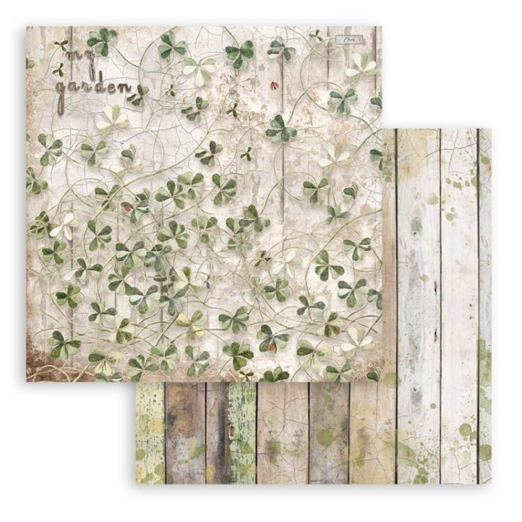 Zestaw papierów do scrapbookingu 20x20 Garden House SBBS54 Stamperia