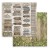 Zestaw papierów do scrapbookingu 20x20 Garden House SBBS54 Stamperia