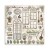 Zestaw papierów do scrapbookingu 20x20 Garden House SBBS54 Stamperia