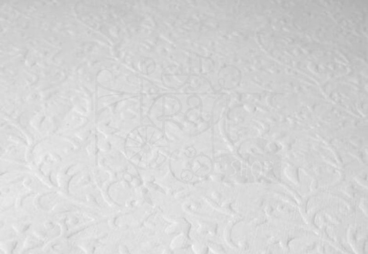 Papier czerpany A4 tłoczony biały 300g