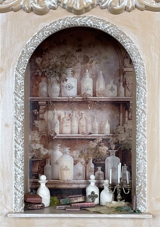 Papier ryżowy 24x33 Nostalgia 6 LBD357 LaBlanche