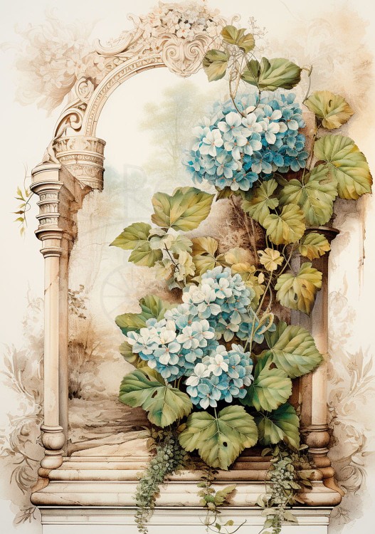 Papier ryżowy 24x33 Nostalgia 3 LBD354 LaBlanche