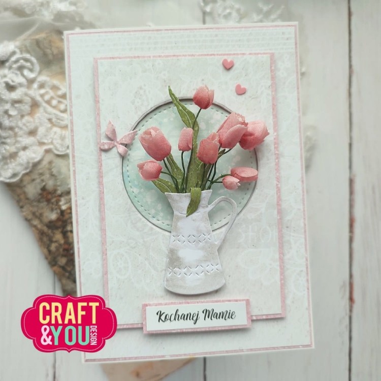 Wykrojniki Tulipan Magdy CW278 Craft&amp;You Design