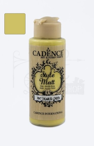 Farba akrylowa matowa Style Matt lipowy 120ml S9047 Cadence