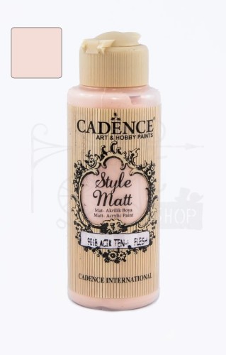 Farba akrylowa matowa Style Matt cielisty 120ml S9018 Cadence
