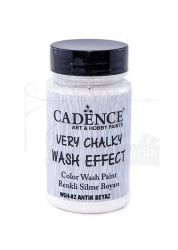 Farba kredowa Wash Effect antyczna biel 90ml WSH02 Cadence
