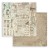 Zestaw papierów do scrapbookingu 20x20 Brocante Antiques Backgrounds Tła SBBS102 Stamperia
