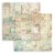 Zestaw papierów do scrapbookingu 20x20 Brocante Antiques Backgrounds Tła SBBS102 Stamperia