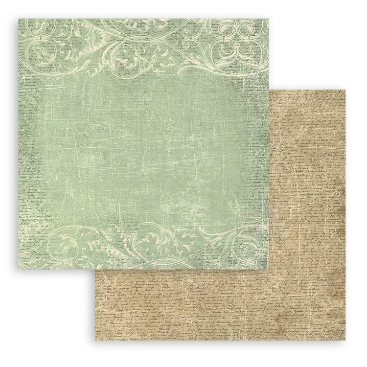 Zestaw papierów do scrapbookingu 20x20 Brocante Antiques Backgrounds Tła SBBS102 Stamperia