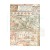 Papier ryżowy A6 Brocante Antiques Backgrounds tła 8szt DFSAK6018 Stamperia