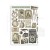 Papier washi A5 Brocante Antiques 8szt SBW05 Stamperia