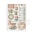 Papier washi A5 Brocante Antiques 8szt SBW05 Stamperia