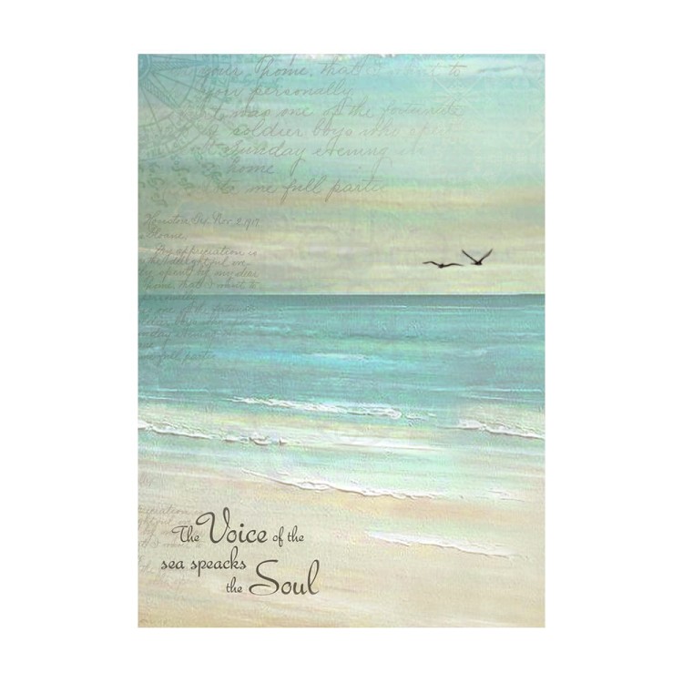Papier ryżowy A6 Sea Land Backgrounds tła 8szt DFSAK6019 Stamperia