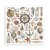 Zestaw papierów do scrapbookingu 20x20 Sea Land SBBS101 Stamperia