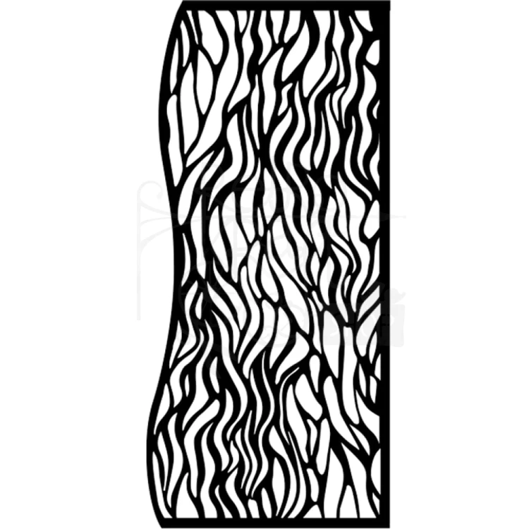 Szablon maska 12x25cm Sea Land Falowane tło KSTDL89 Stamperia