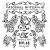 Szablon maska 15x15 Retro Love ARTML12 13arts