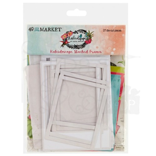 Ozdoby tekturowe ramki Kaleidoscope Stacked Frames 27szt KAL27259 49 and Market