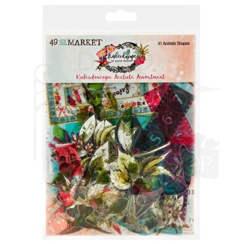 Ozdoby foliowe Kaleidoscope Acetate Assortment 41szt KAL27235 49 and Market