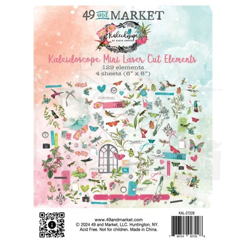 Ozdoby papierowe die-cuts Kaleidoscope Elements Mini 129szt KAL27228 49 and Market