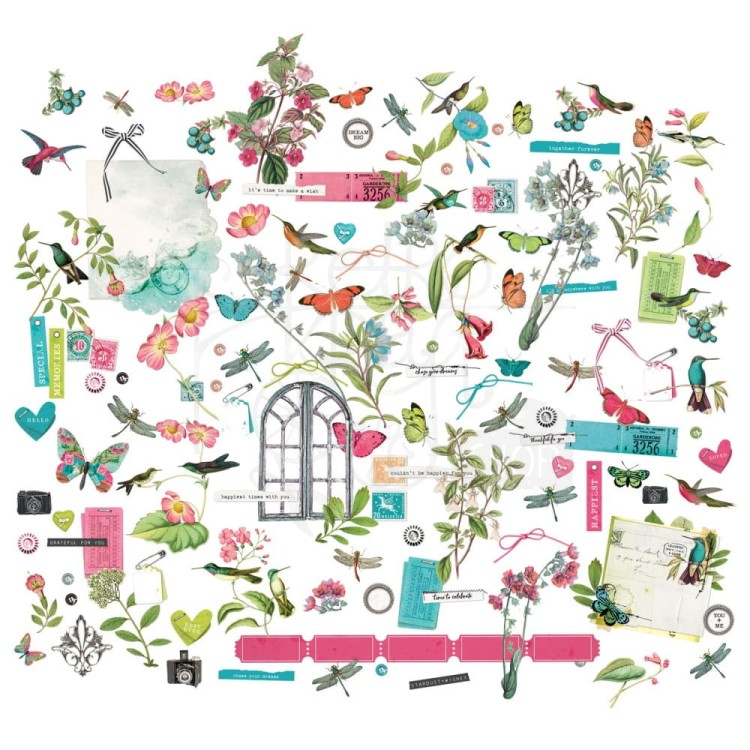 Ozdoby papierowe die-cuts Kaleidoscope Elements Mini 129szt KAL27228 49 and Market