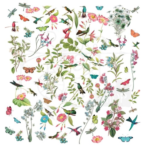 Ozdoby papierowe die-cuts Kaleidoscope Wildflowers 66szt KAL27211 49 and Market