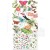 Rub-On Transfer 15x30 Kaleidoscope Botanical 3 arkusze KAL27198 49 and Market