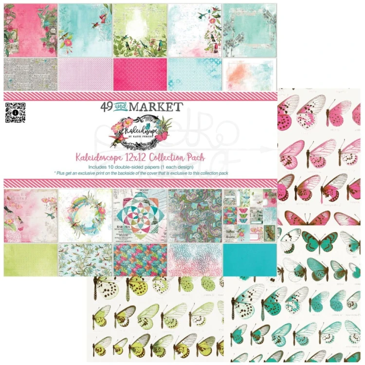 Zestaw papierów do scrapbookingu 30x30 Kaleidoscope KAL26955 49 and Market