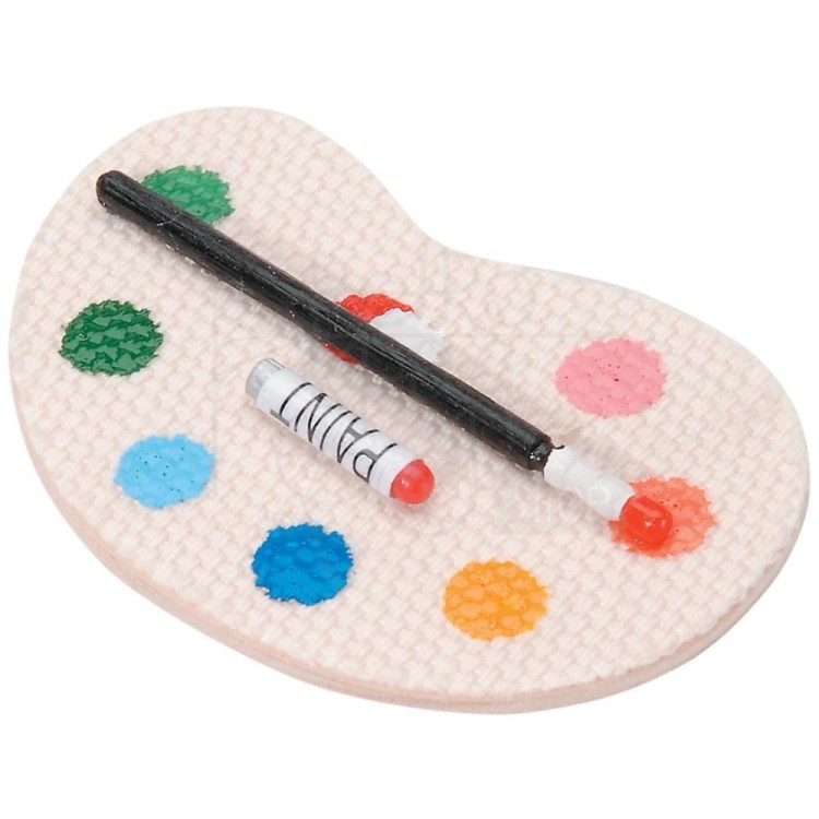 Miniaturka paleta z farbami 2318-73 Darice