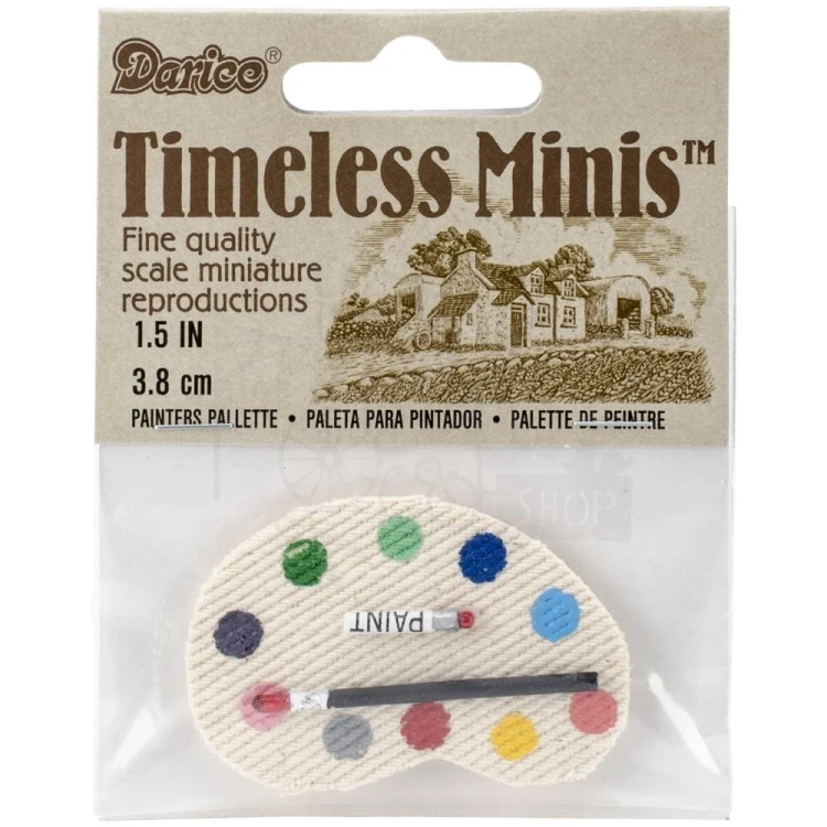 Miniaturka paleta z farbami 2318-73 Darice