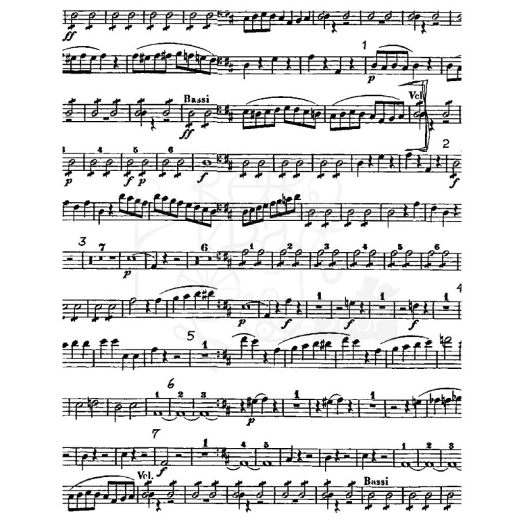 Stempel gumowy kauczukowy Darcie's Music Note SCMM25 Stampers Anonymous