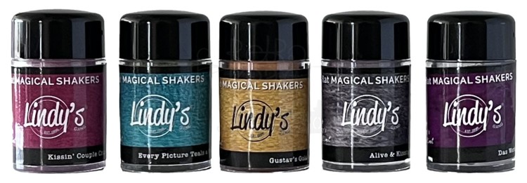 Zestaw Pigmentów Magical Shaker Set Kissing Klimt 5x10g KERSETPP 03 Lindy's