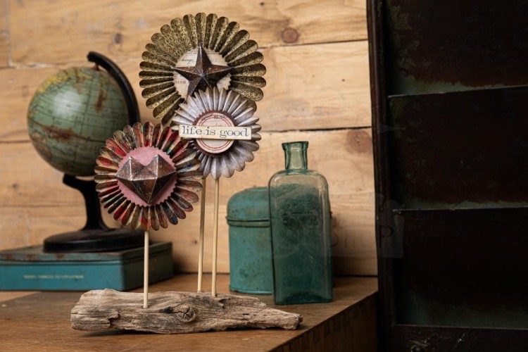 Wykrojnik Thinlits Vault Rosettes by Tim Holtz 666567 Sizzix