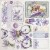 Zestaw papierów Deluxe Pearl 15x15cm Morning In Provence 5szt CBDP003 Ciao Bella