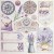 Zestaw papierów Deluxe Pearl 15x15cm Morning In Provence 5szt CBDP003 Ciao Bella