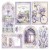 Zestaw papierów welinowych kalki 15x15cm Morning In Provence 6szt CBVQ013 Ciao Bella