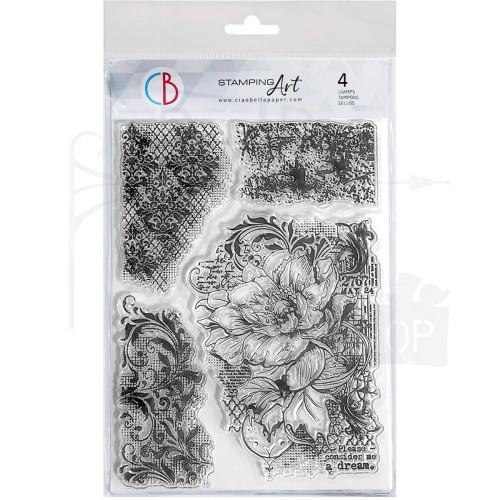 Stempel akrylowy 15x21cm Moonlit PS8107 Ciao Bella