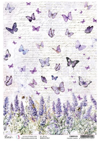 Papier ryżowy A4 Fragrant Garden CBRP419 Ciao Bella