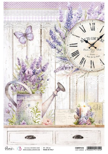 Papier ryżowy A4 Cozy Corner CBRP418 Ciao Bella