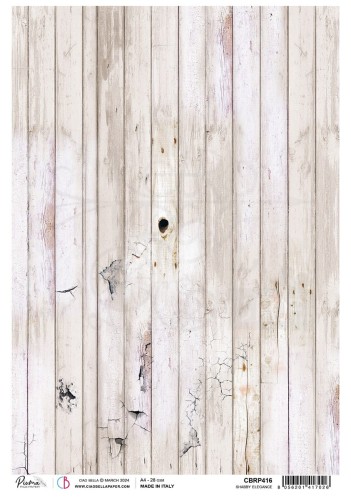 Papier ryżowy A4 Shabby Elegance CBRP416 Ciao Bella