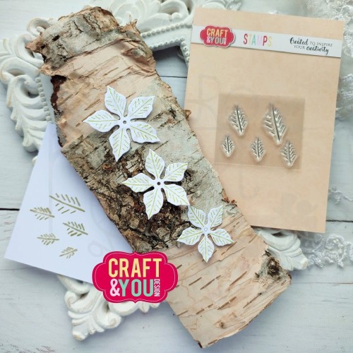 Stempel akrylowy Flower Stamens 5 Pręciki 5 CS036 Craft&amp;You Design
