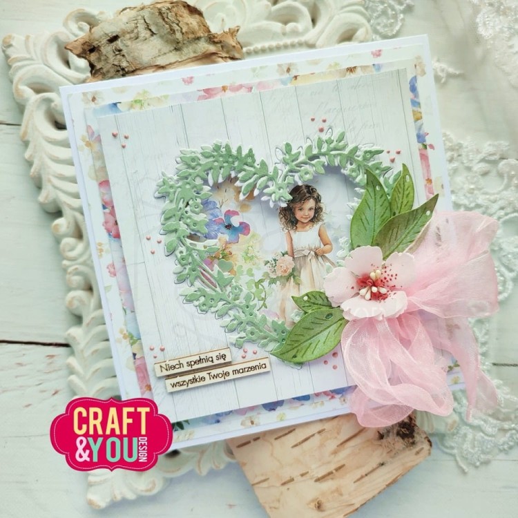 Wykrojnik Ramka serce CW281 Craft&amp;You Design