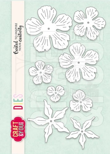 Wykrojnik Piwonia Magdy CW279 Craft&amp;You Design